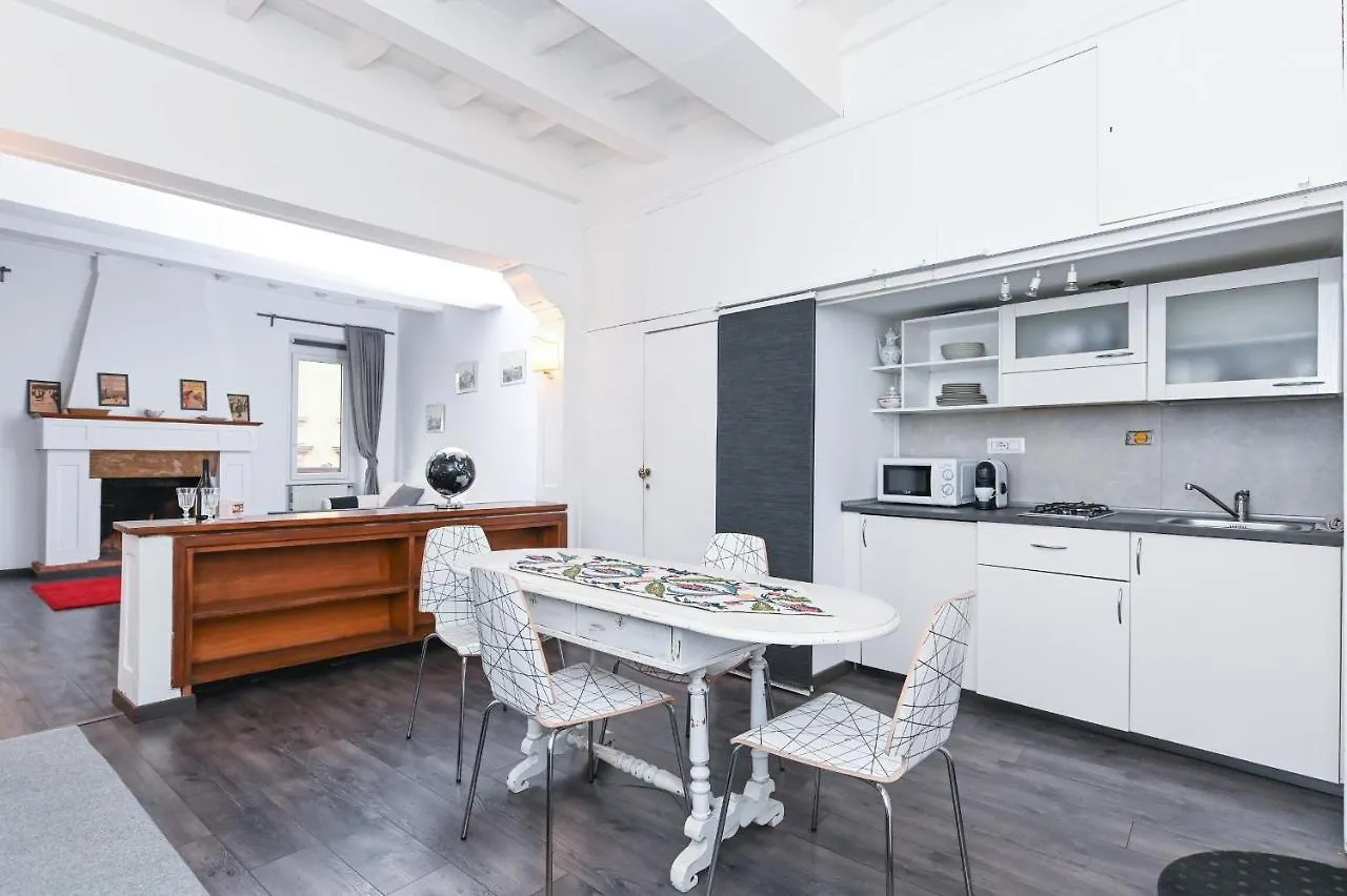 דירה רומא Gorgeous Trastevere Loft On The River